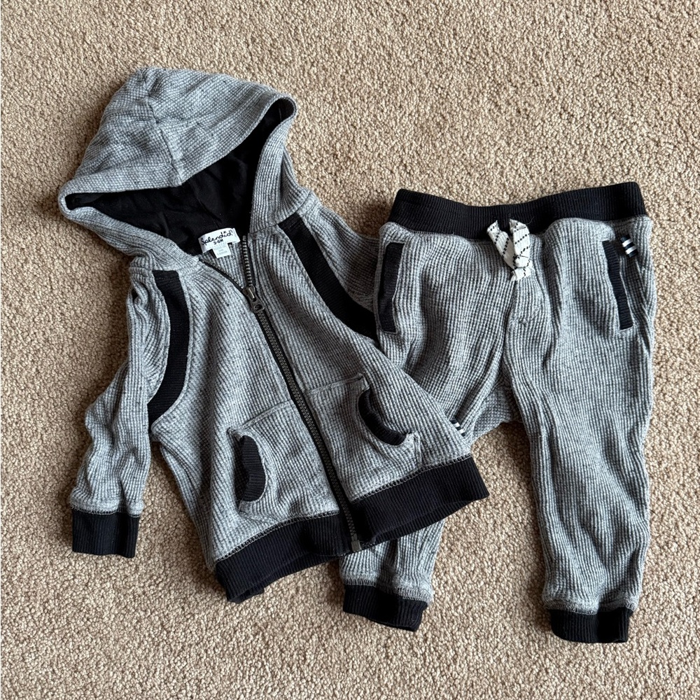 Splendid Waffle Knit Baby Set 3-6 months